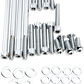 GARDNER-WESTCOTT Bolt Kit - Primary/Derby Cover - Socket-Head - Chrome P-10-48-08
