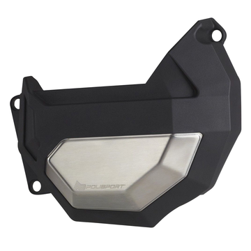 POLISPORT Clutch Cover - Black - Honda 8486300001