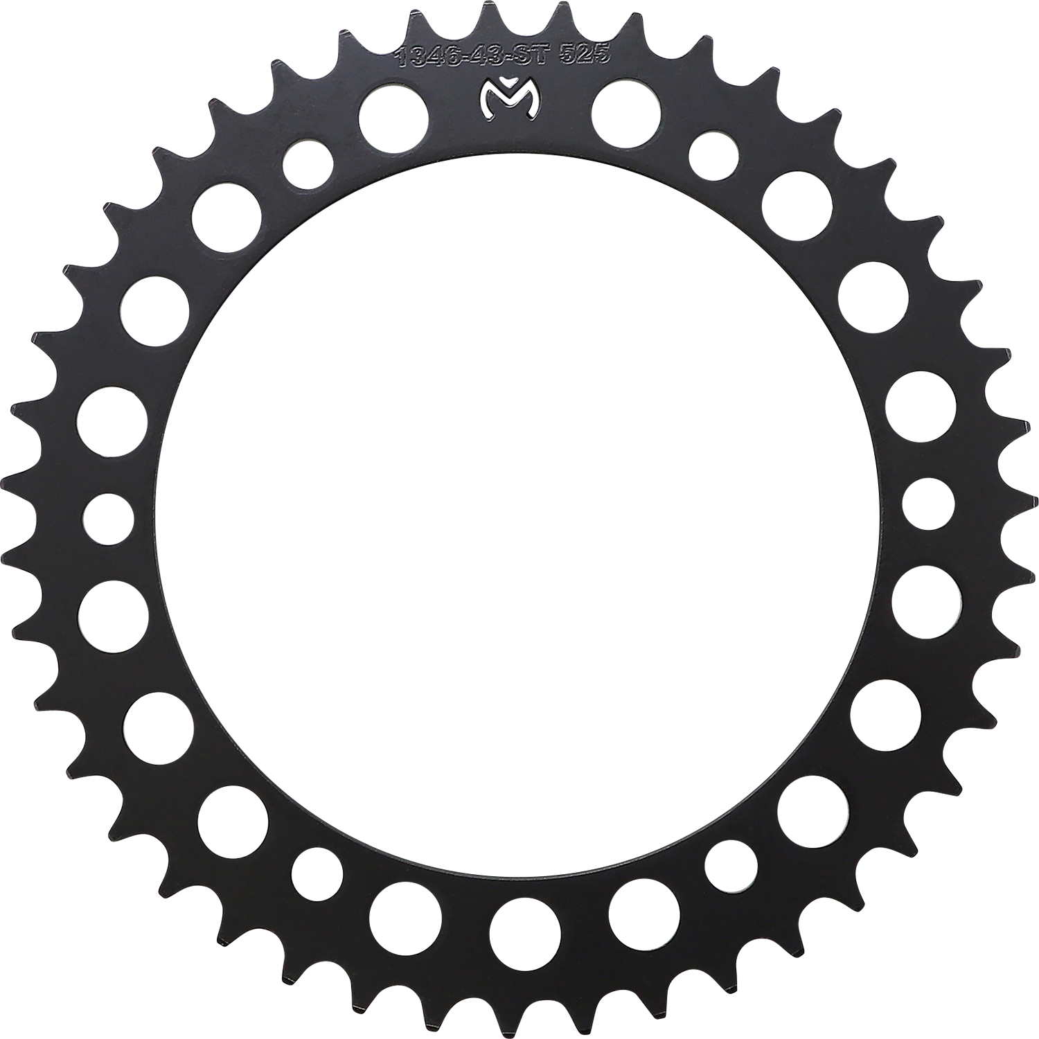 MOOSE RACING Steel Rear Sprocket - Honda - 43 Tooth 1210-1346-43-ST by Moose Racing