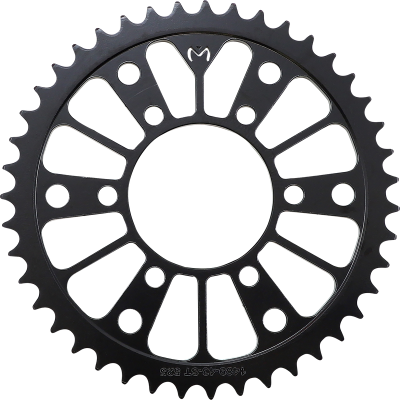MOOSE RACING Steel Rear Sprocket - Kawasaki - 43 Tooth 1210-1489-43-ST by Moose Racing