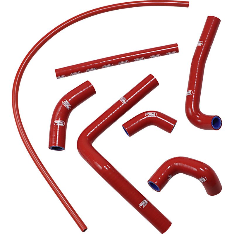 Moose Racing Race Fit Radiator Hose Kit - Red - Honda HON-17-RD