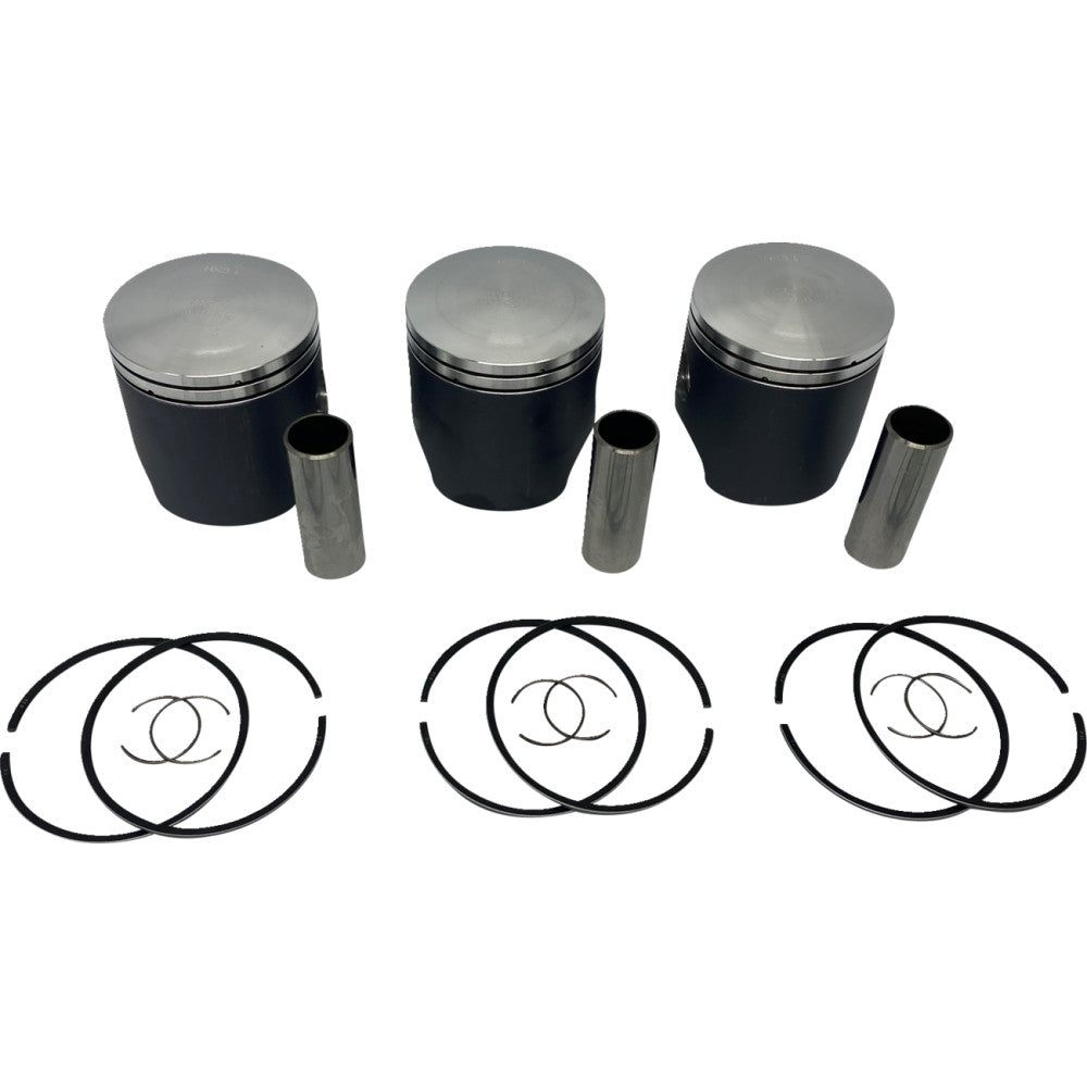 WOSSNER Piston Kit - 64.87 mm - Yamaha K7051DA-3