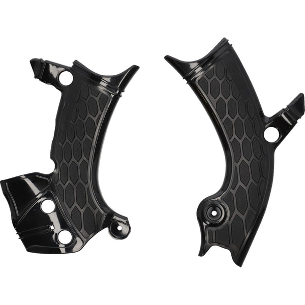 Acerbis X-Grip Frame Guards - Black - YZ 250F/450F 2981440001