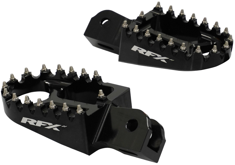 Footpegs Black Hon/Sur Ron
