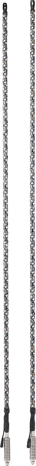 WHIPITLIGHTRODS 5' Light Rod Whip - Bluetooth - Pair - Black SB-RGBBT-152