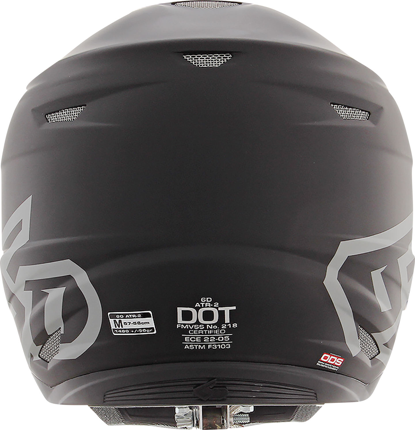 6D HELMETS ATR-2 Helmet - Matte Black - Small 12-0505