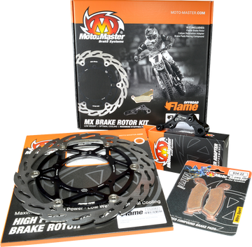 MOTO-MASTER Brake Rotor Kit - Flame Series - 270mm 310020-PU