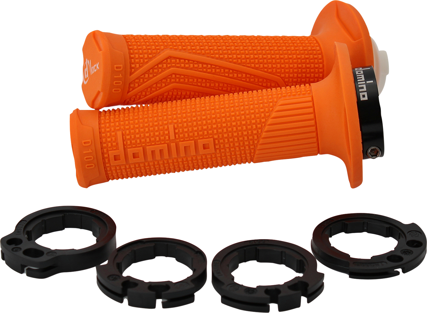 DOMINO D100 D-Lock Grips - Orange D10046C4500A9-0