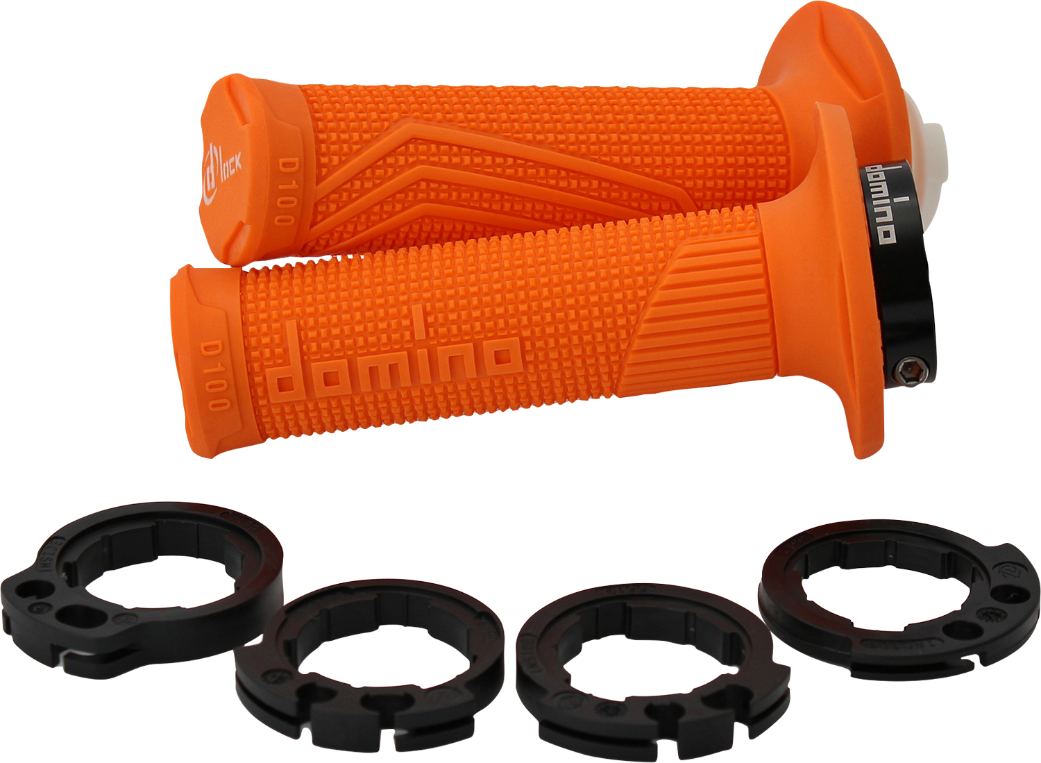 DOMINO D100 D-Lock Grips - Orange D10046C4500A9-0