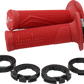 DOMINO D100 D-Lock Grips - Red D10046C4200A9-0