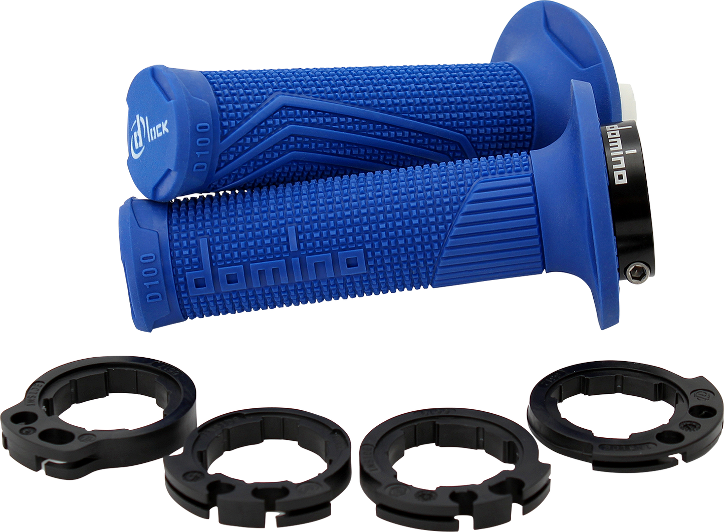 DOMINO D100 D-Lock Grips - Blue D10046C4800A9-0