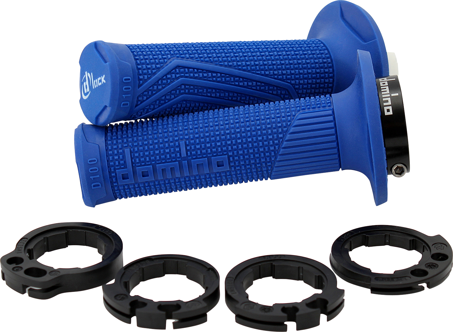 DOMINO D100 D-Lock Grips - Blue D10046C4800A9-0