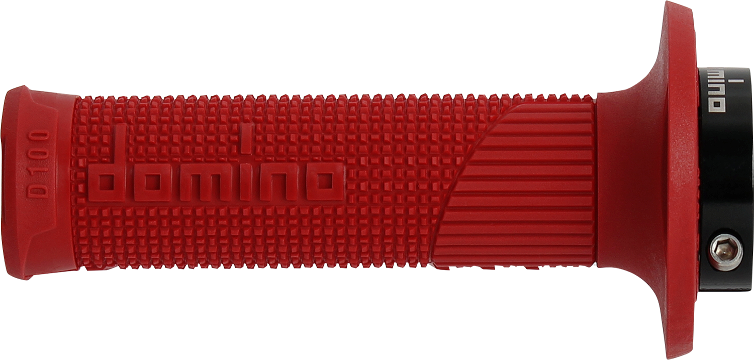 DOMINO D100 D-Lock Grips - Red D10046C4200A9-0