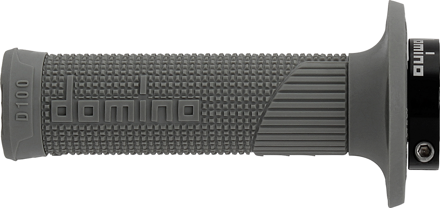 DOMINO D100 D-Lock Grips - Gray D10046C5200A9-0