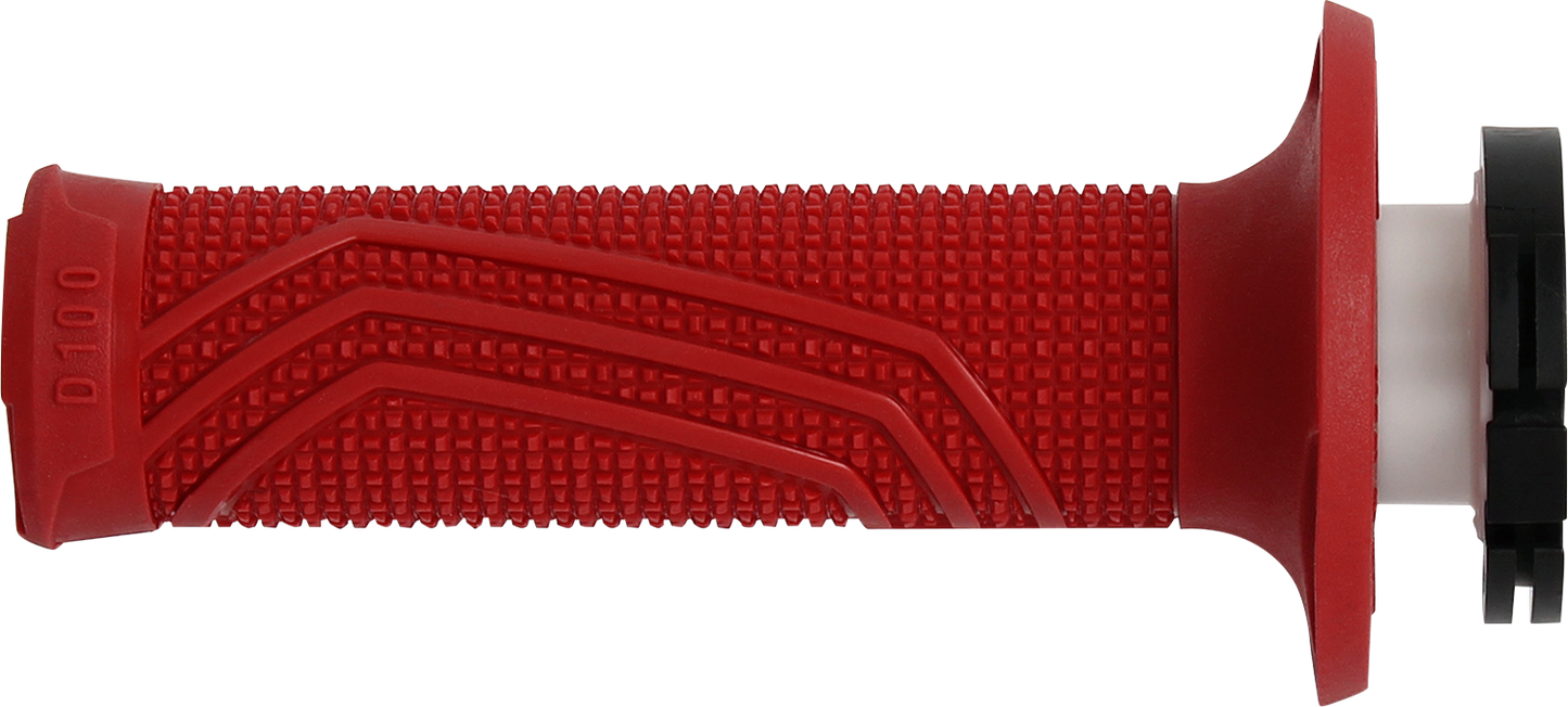 DOMINO D100 D-Lock Grips - Red D10046C4200A9-0