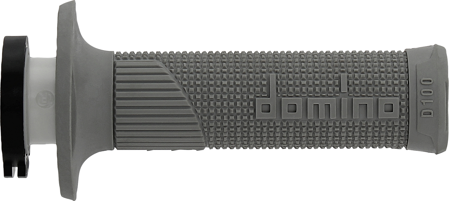 DOMINO D100 D-Lock Grips - Gray D10046C5200A9-0