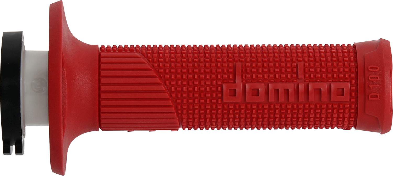 DOMINO D100 D-Lock Grips - Red D10046C4200A9-0