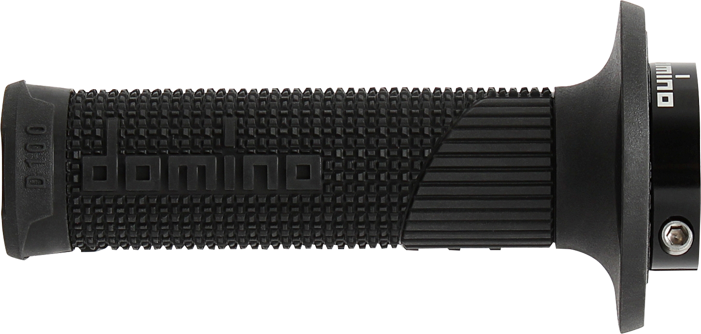 DOMINO D100 D-Lock Grips - Black D10046C4000A9-0