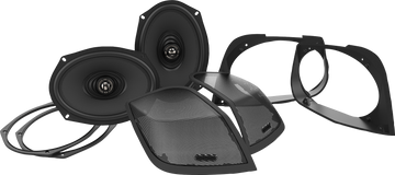 Hogtunes Cut-In Lid Kit with Speakers RETRO 692 LID-RM