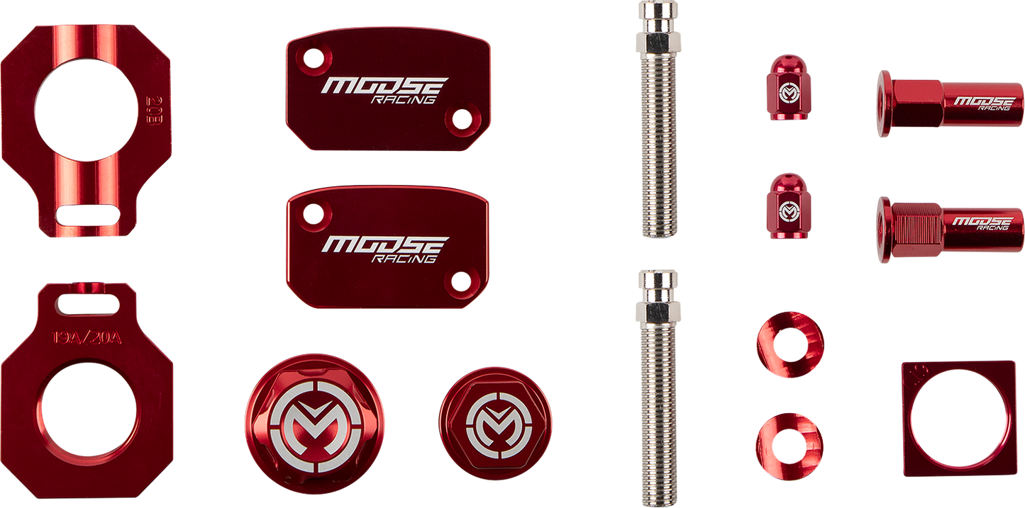 MOOSE RACING Bling Pack - Gas Gas - Red M57-5019R by Moose Racing