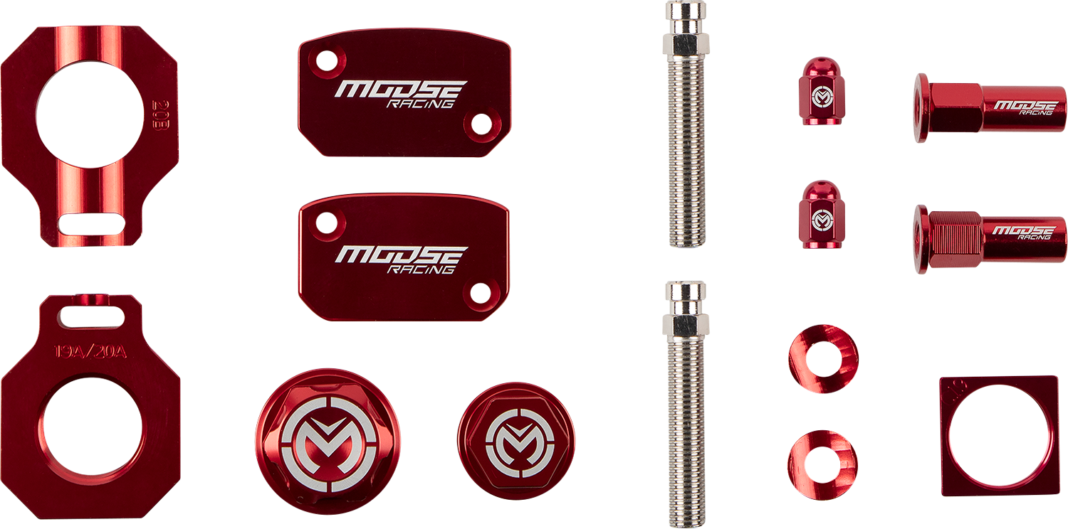 MOOSE RACING Bling Pack - Gas Gas - Red M57-5019R by Moose Racing