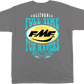 FMF Fun Dayz T-Shirt - Medium Gray - 2XL SP23118909MGR2X