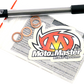 MOTO-MASTER Brake Line - Rear 212010-PU