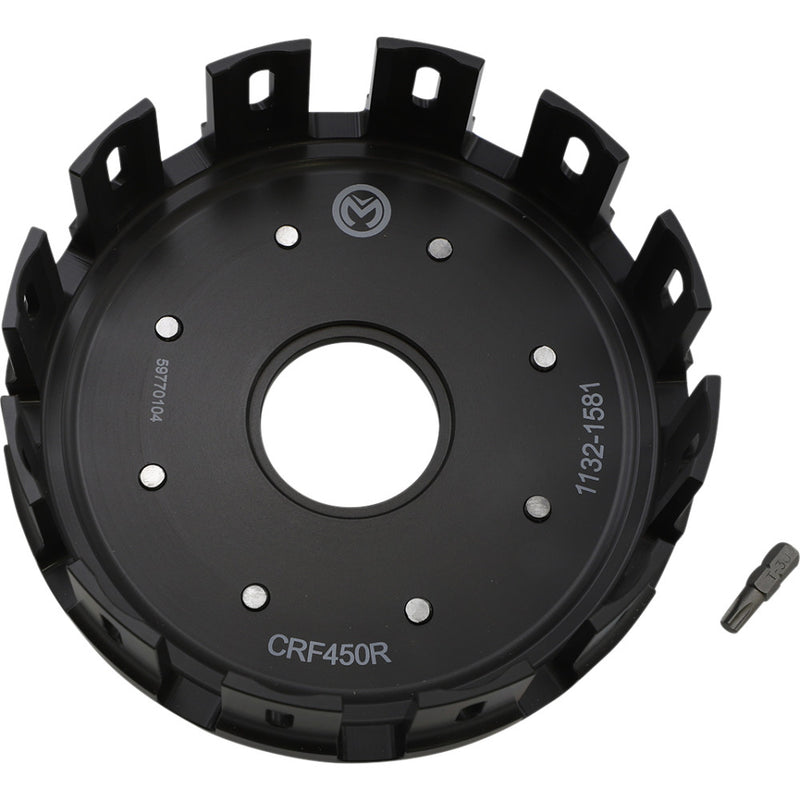 MOOSE OFFROAD Clutch Basket with Cushion - CRF450R/RWE M597-B-2101