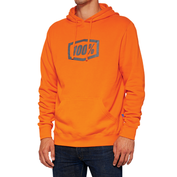 100% Hoodie Icon - Orange - 2XL 20029-00024