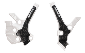 ACERBIS X-Grip Frame Guards - White/Black - YZ 85 2976221035