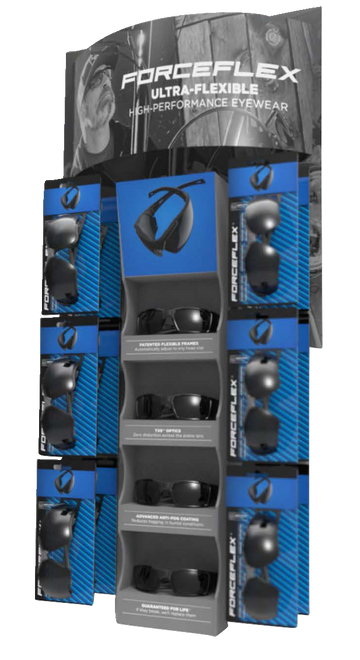 FORCEFLEX 12-Peice Slatwall Display SLT24-001