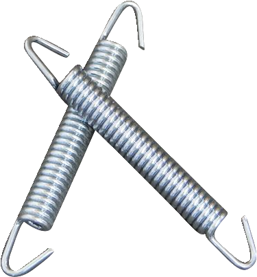 HELIX Exhaust Springs - Zinc - 57 mm 495-5702