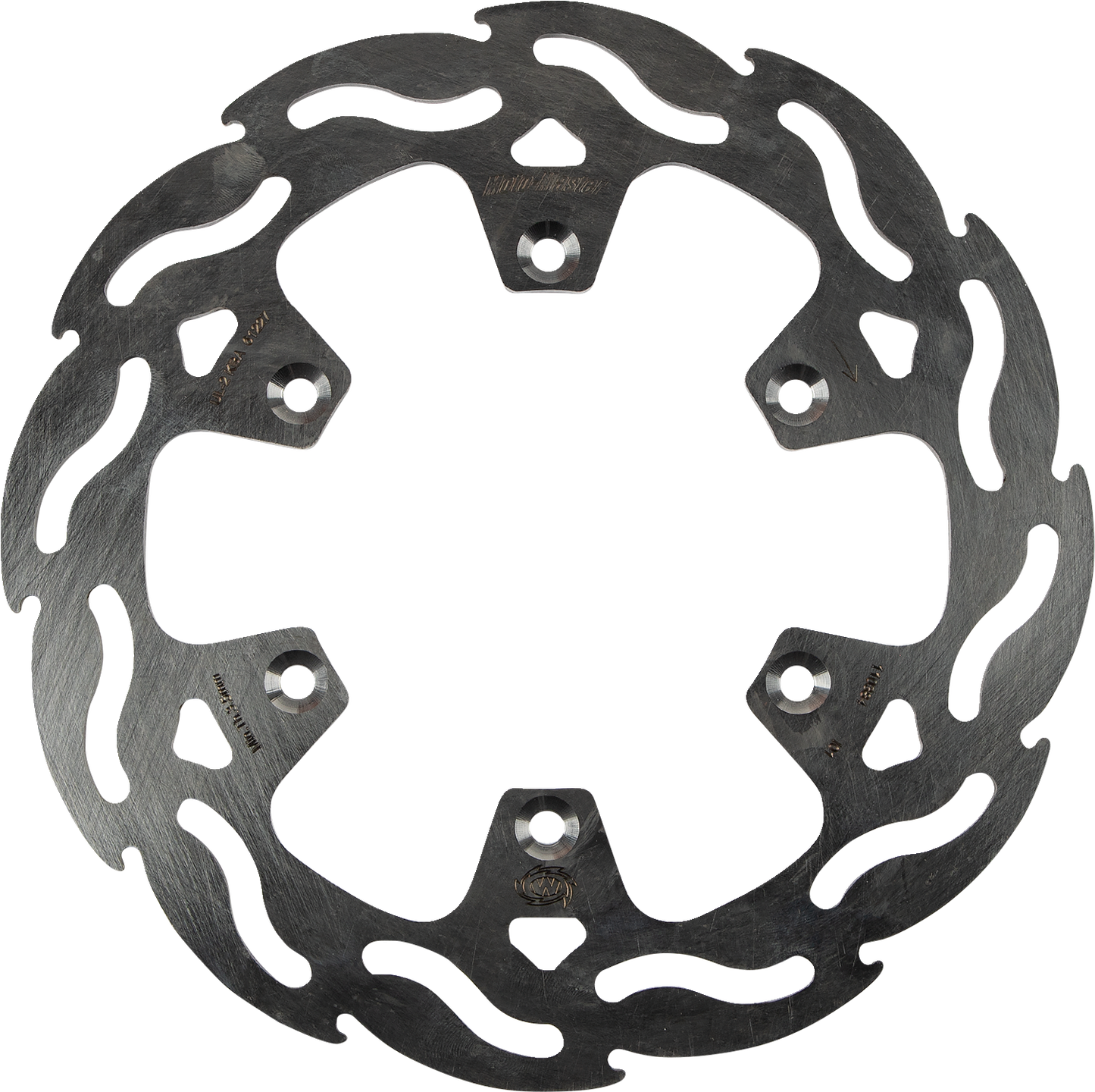 MOTO-MASTER Brake Rotor - Rear - Flame 110384-PU