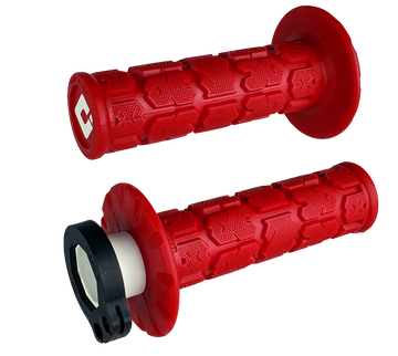 ODI V2 Rogue Lock-On Grips - Dark Red H36RGDR