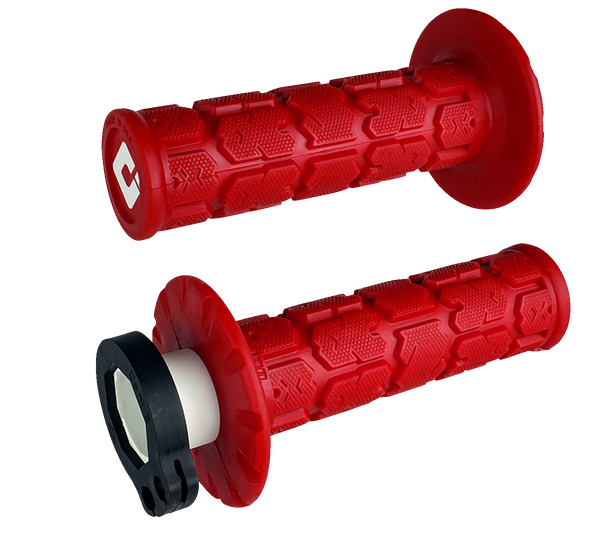 Odi V2 Rogue Lock-On Grips - Dark Red H36RGDR