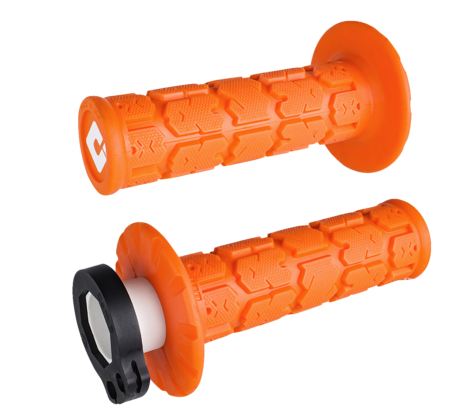 ODI V2 Rogue Lock-On Grips - Orange H36RGO