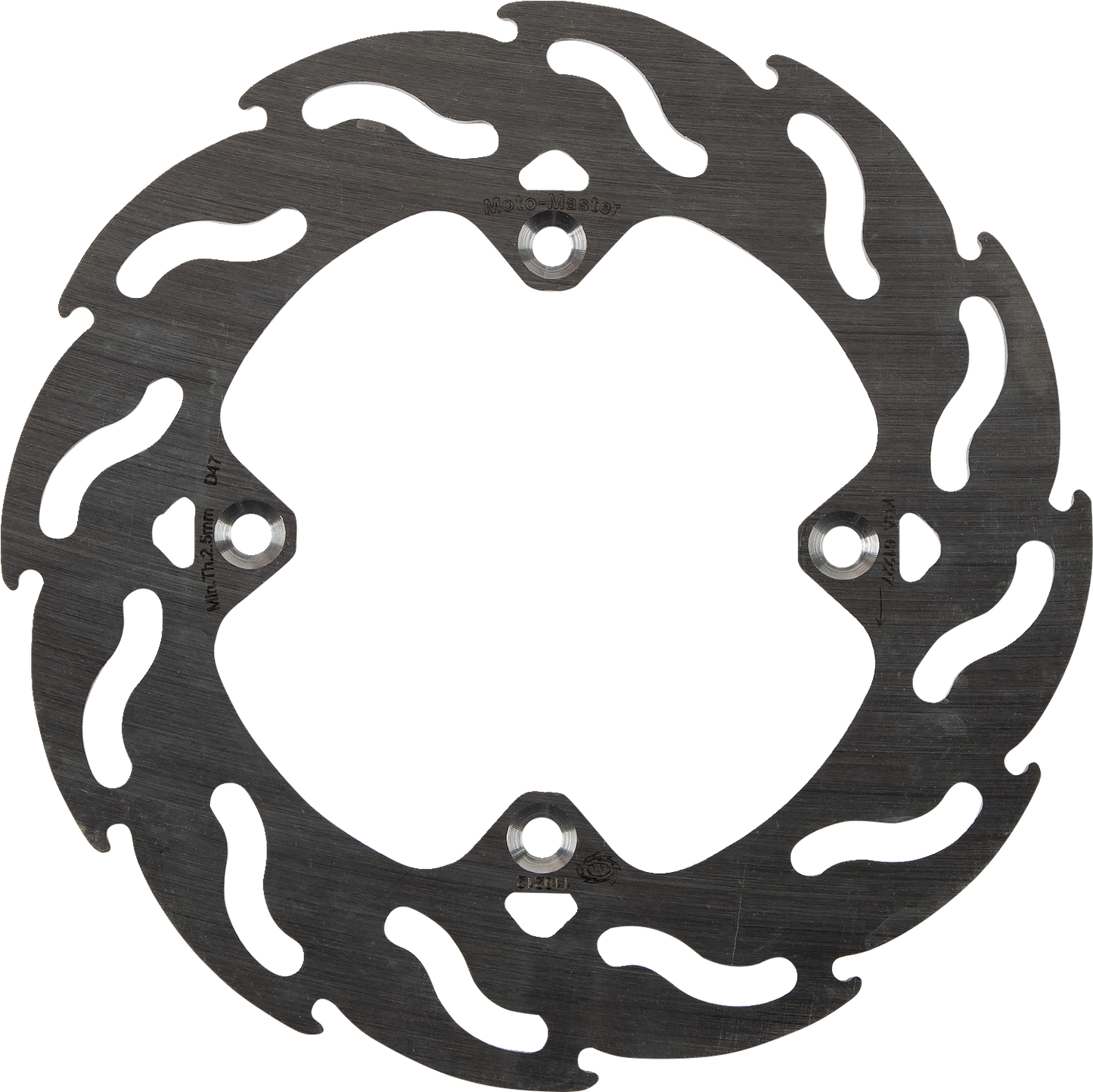 MOTO-MASTER Brake Rotor - Rear - Flame 110212-PU