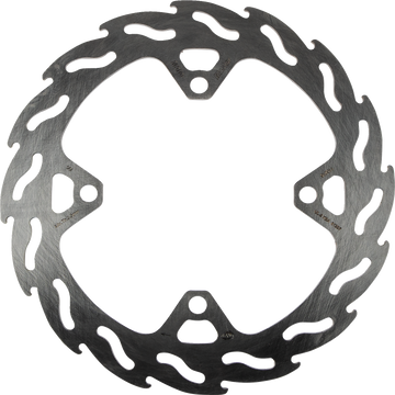 MOTO-MASTER Brake Rotor - Rear - Flame 110216-PU