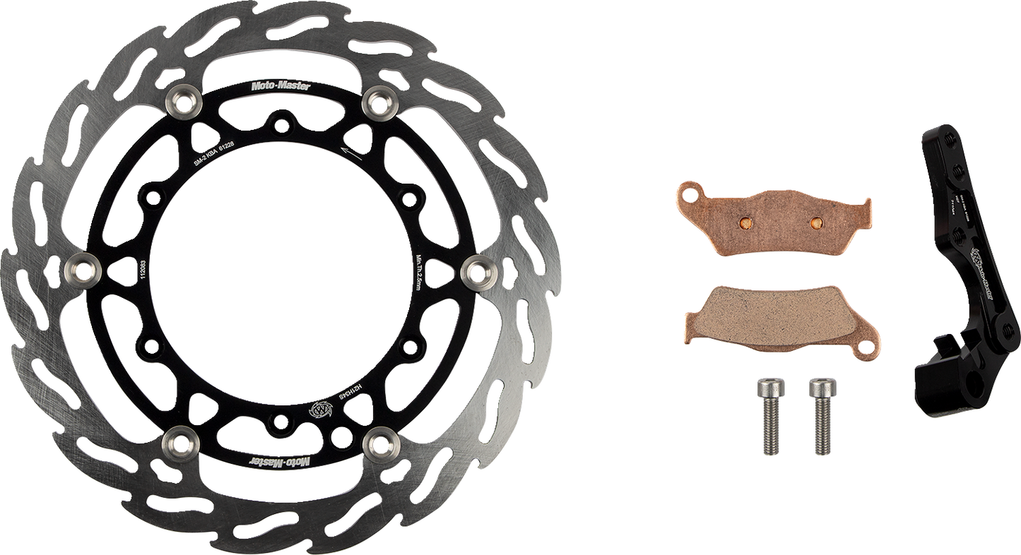 MOTO-MASTER Brake Rotor Kit - Flame Series - 270mm 310022-PU