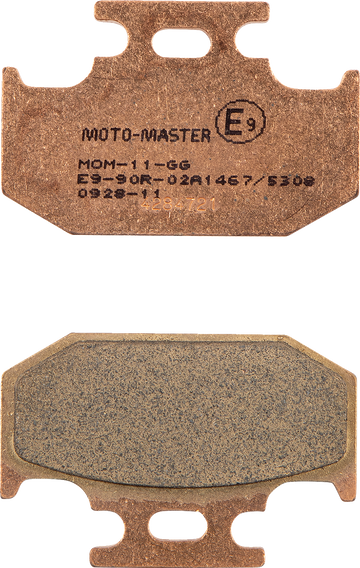 MOTO-MASTER Brake Pads - Racing Series 92811-PU