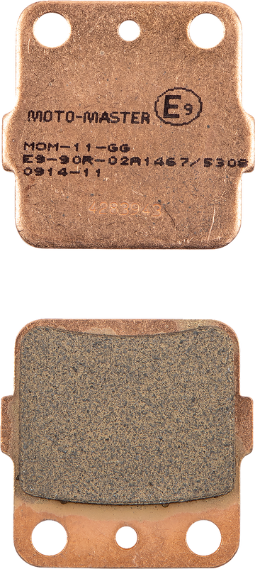 MOTO-MASTER Brake Pads - Racing Series 91411-PU