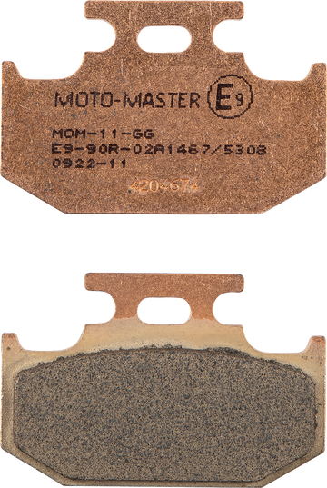 MOTO-MASTER Brake Pads - Racing Series 92211-PU