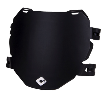 ODI Downhill Number Plate - Front - Aaron Gwin - Black D70DP-B