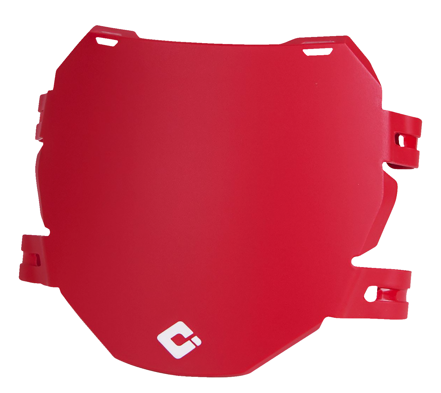 ODI Downhill Number Plate - Front - Aaron Gwin - Red D70DP-R