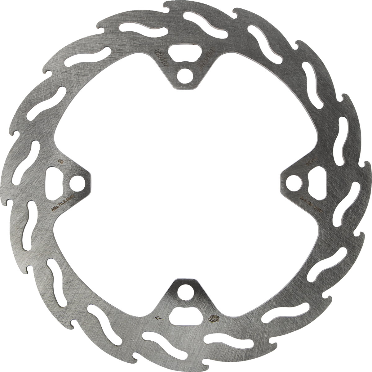 MOTO-MASTER Brake Rotor - Rear - Flame 110253-PU