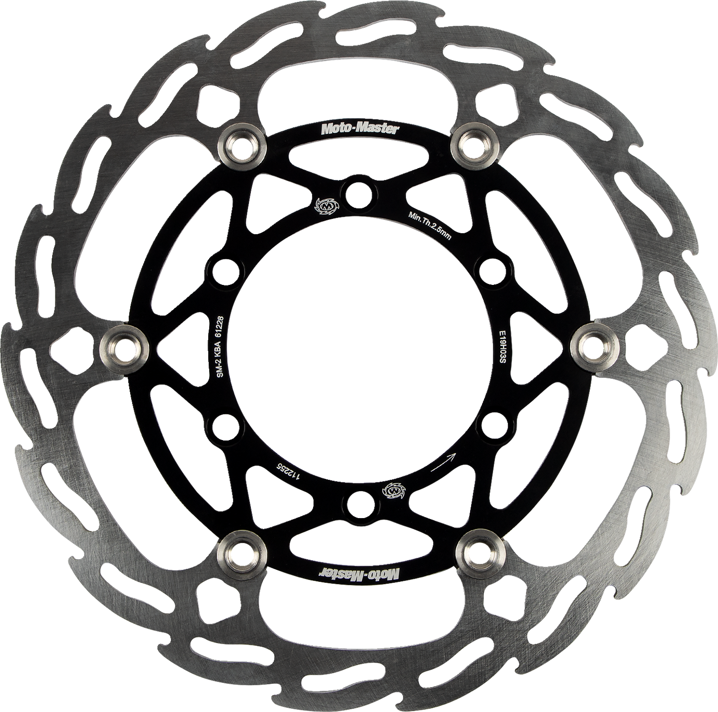 MOTO-MASTER Brake Rotor - Front - Flame 112255-PU