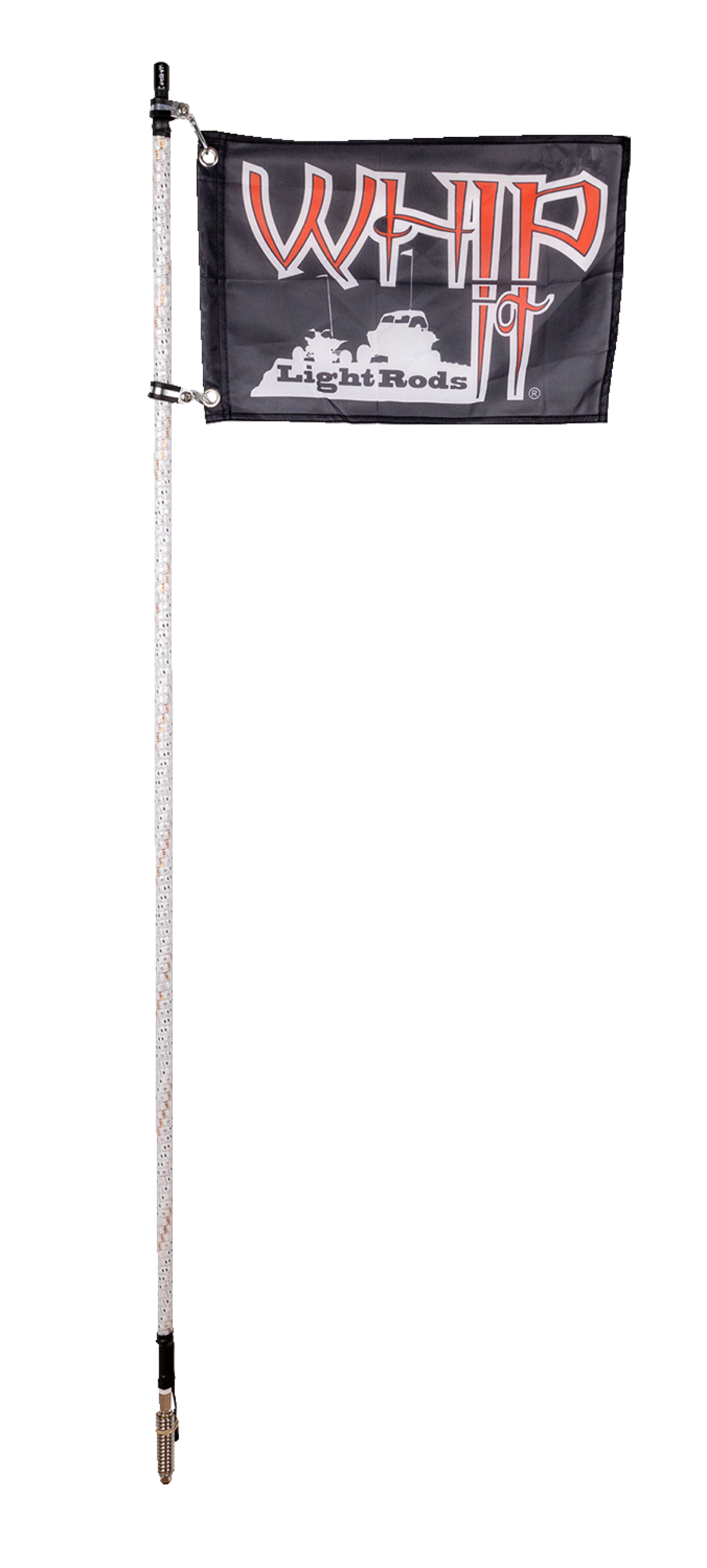 WHIPITLIGHTRODS 5' Light Rod Whip - Chase - White SB-CHSBTR-251