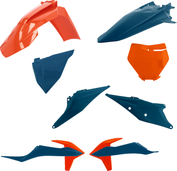 ACERBIS Full Replacement Body Kit - Orange/Dark Blue 2726497302