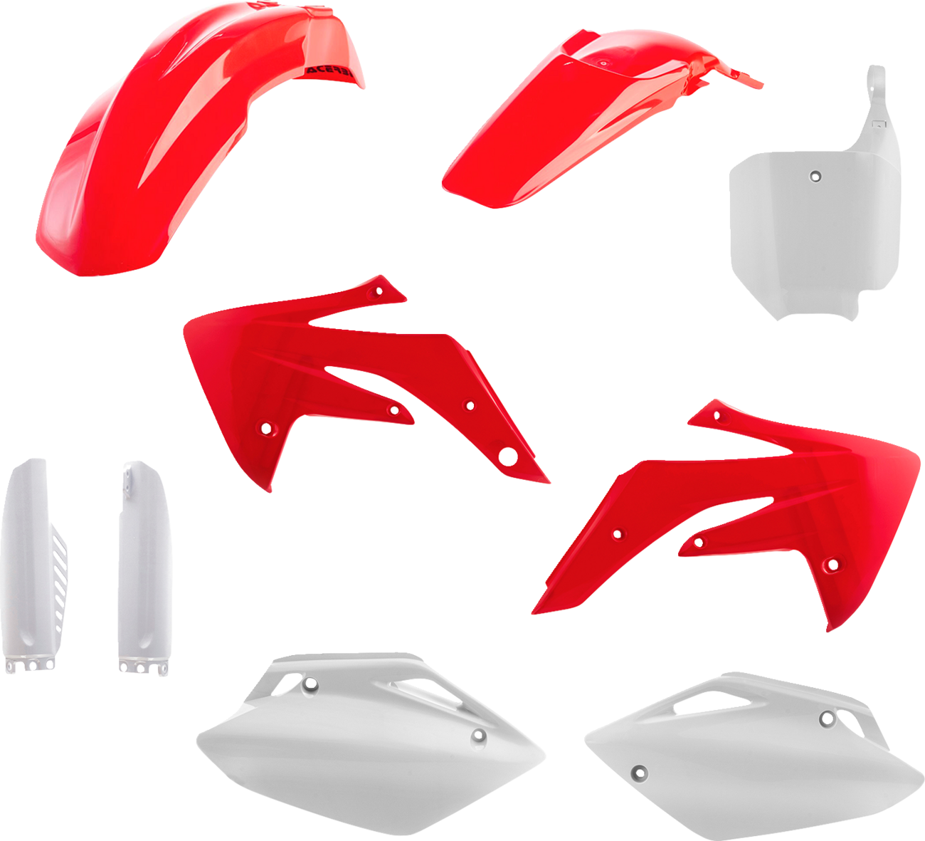 ACERBIS Full Replacement Body Kit - OEM Red/White 2977570215