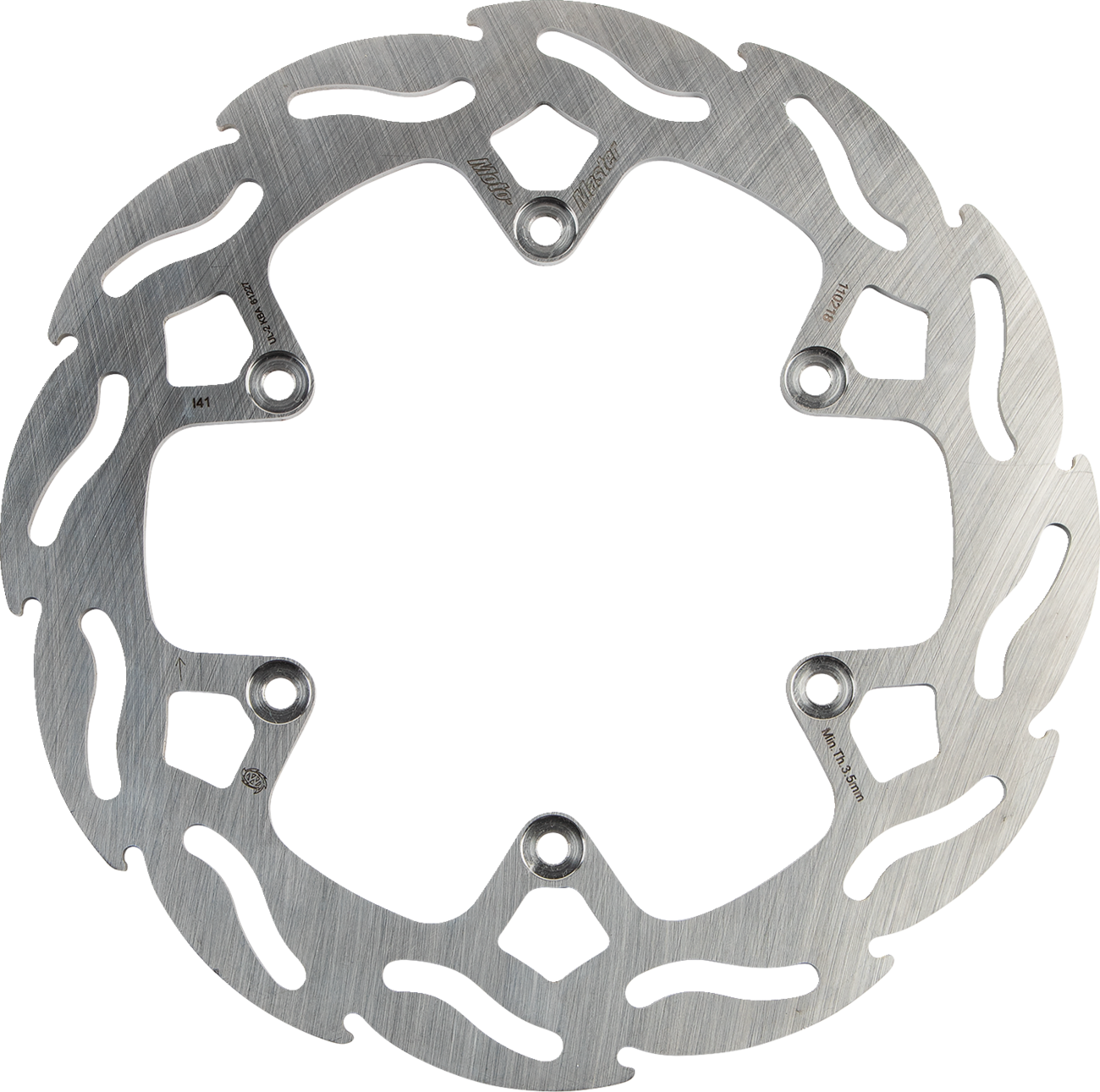 MOTO-MASTER Brake Rotor - Rear - Flame 110218-PU